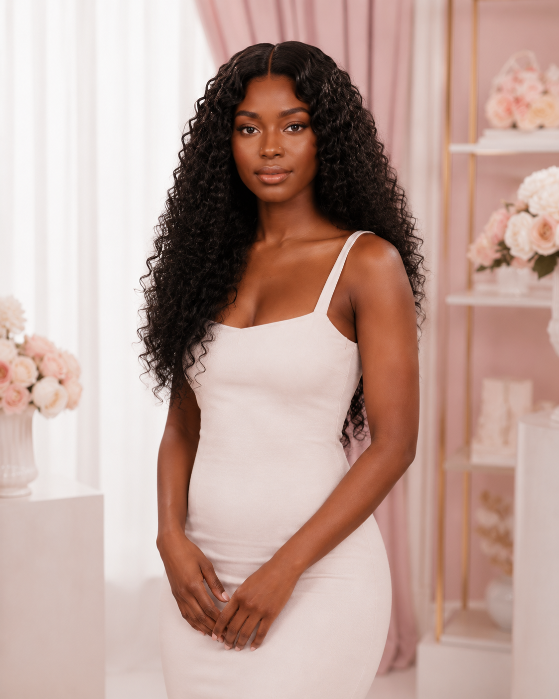 Deep Wave Human Hair Wig – 100% Human Hair, Deep Wave Texture, Buy Online Europe