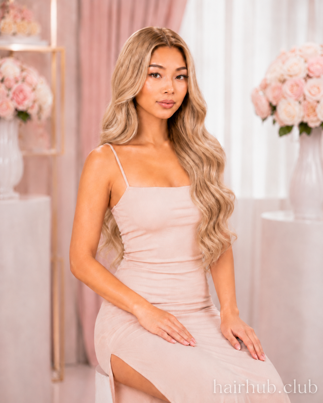 Honey Blonde Lace Front Human Hair Wig